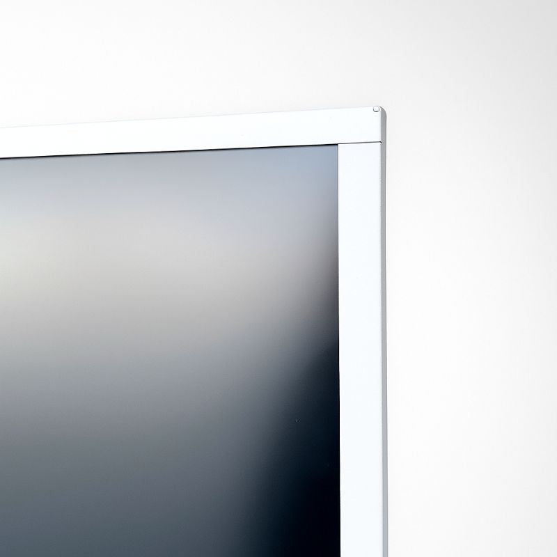 43" LG 4K Digital Signage Stele – Freistehendes Weißes Werbedisplay mit Rollen – 24/7 Betrieb – Mit Webverwaltung, Contentplaner, CMS & Integriertem Editor