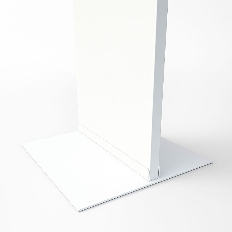 43" LG 4K Digital Signage Stele – Freistehendes Weißes Werbedisplay – 24/7 Betrieb – Mit Webverwaltung, Contentplaner, CMS & Integriertem Editor