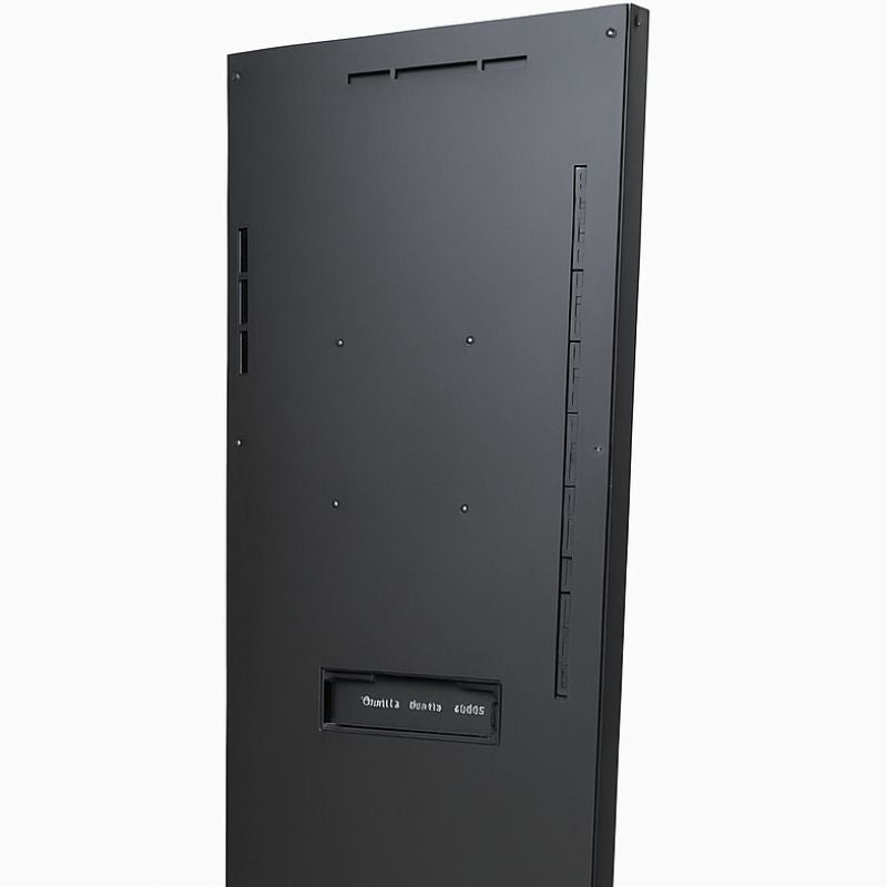 43" LG 4K Digital Signage Stele – Freistehendes Schwarzes Werbedisplay – 24/7 Betrieb – Mit Webverwaltung, Contentplaner, CMS & Integriertem Editor