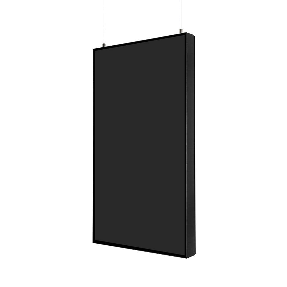 43" Samsung Digital Signage Display – Hängendes Decken-Display Schwarz | Ultra-Slim 24/7 Werbedisplay