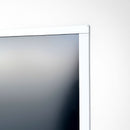 43" LG 4K Digital Signage Stele – Freistehendes Weißes Werbedisplay mit Rollen – 24/7 Betrieb – Mit Webverwaltung, Contentplaner, CMS & Integriertem Editor