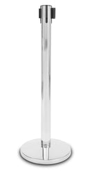 Absperrständer Chrom mit Zugband 225 cm
