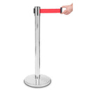 Absperrständer Chrom mit Zugband 225 cm
