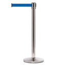 Absperrständer Chrom mit Zugband 300cm