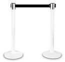 Absperrständer Weiß mit Zugband 225 cm