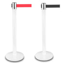 Absperrständer Weiß mit Zugband 225 cm