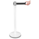 Absperrständer Weiß mit Zugband 225 cm