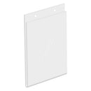Acryl Hochformat Plakathalter mit Löchern