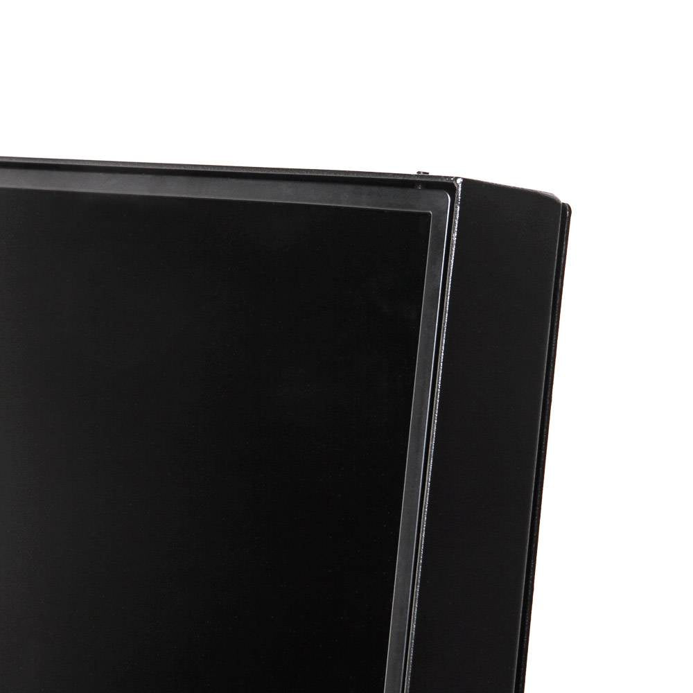 43" Samsung 4K Digital Signage Kundenstopper – Schwarzes Freistehendes Display | WiFi | Stahlgehäuse