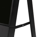 43" Samsung 4K Digital Signage Kundenstopper – Schwarzes Freistehendes Display | WiFi | Stahlgehäuse