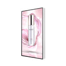 43" Samsung 4K Digital Wall Signage – White Commercial Display, WiFi, Steel Enclosure