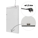 43" Samsung 4K Digital Wall Signage – White Commercial Display, WiFi, Steel Enclosure