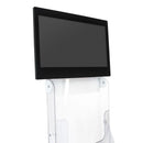 Digitaler Klapp-Prospektständer A4 mit Bildschirm – Faltbarer Folderhalter mit Display