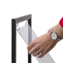 Infoständer A4 mit Swing-Rahmen