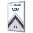 Klapprahmen 15mm Silber – Aluminium Posterrahmen-A2
