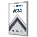 Klapprahmen 15mm Silber – Aluminium Posterrahmen