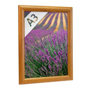Klapprahmen 25mm Holzoptik – Aluminium Posterrahmen-A3