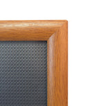 Klapprahmen 25mm Holzoptik – Aluminium Posterrahmen-Eck