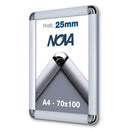 Klapprahmen 25mm Rundecken – Aluminium Posterrahmen