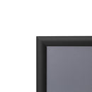 Klapprahmen 25mm Schwarz selbstklebend – Aluminium Posterrahmen-eck