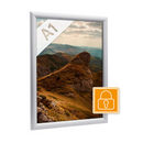 Klapprahmen 25mm Sicherheit – Aluminium Posterrahmen-A1