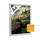 Klapprahmen 25mm Sicherheit – Aluminium Posterrahmen-A4