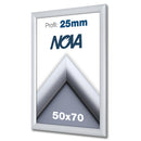 Klapprahmen 25mm Silber – Aluminium Posterrahmen-B2