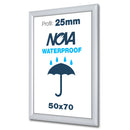 Klapprahmen 25mm wasserdicht – Aluminium Posterrahmen Outdoor-B2