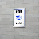 Klapprahmen 25mm wasserdicht – Aluminium Posterrahmen Outdoor-live3