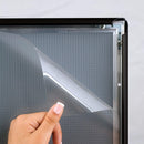Klapprahmen A4 25mm Schwarz – Set 10 Stück-open