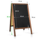 Kreidetafel Kundenstopper 51×90 cm