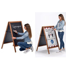 Kreidetafel Kundenstopper Hybrid