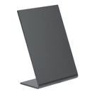 L-Ständer Kreidetafel A7 Schwarz – 5er Set