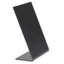 L-Ständer Kreidetafel A7 Schwarz – 5er Set