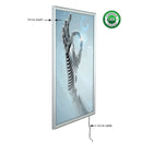 LED Klapprahmen 25 mm Schwarz – Leuchtrahmen für Poster-details