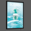 LED Klapprahmen A1 Schwarz wasserdicht – Outdoor Leuchtrahmen-A1