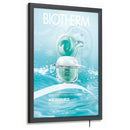 LED Klapprahmen A1 Schwarz wasserdicht – Outdoor Leuchtrahmen