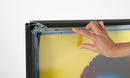 LED Kundenstopper A1 Schwarz mit Wassertank-detail2