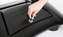 LED Kundenstopper A1 Schwarz mit Wassertank-tank