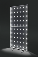 LED Leuchtwand Kombi Einseitig - Faltbar - inkl. Druck - SEG Lightbox Banner-LED