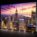 LED Leuchtwand Kombi Einseitig - Faltbar - inkl. Druck - SEG Lightbox Banner