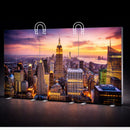 LED Leuchtwand doppelseitig faltbar - inkl. Druck - SEG Lightbox Banner