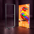 LED Leuchtwand doppelseitig faltbar - inkl. Druck - SEG Lightbox Banner