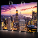 LED Leuchtwand einseitig faltbar - inkl. Druck - SEG Lightbox Banner