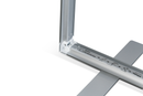 LED Leuchtwand einseitig faltbar - inkl. Druck - SEG Lightbox Banner