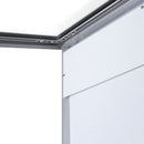LED Menükasten außen magnetisch 2×A4 mit Logo