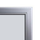 LED Menükasten außen magnetisch 4×A4 mit Logo