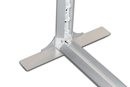 LED Messetheke faltbar - inkl. Druck