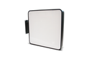 LED Werbeschild 60x60 cm – doppelseitig, beleuchtet, wetterfest Leuchtschild-blanco