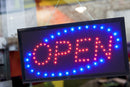 LED Werbeschild OPEN-live2